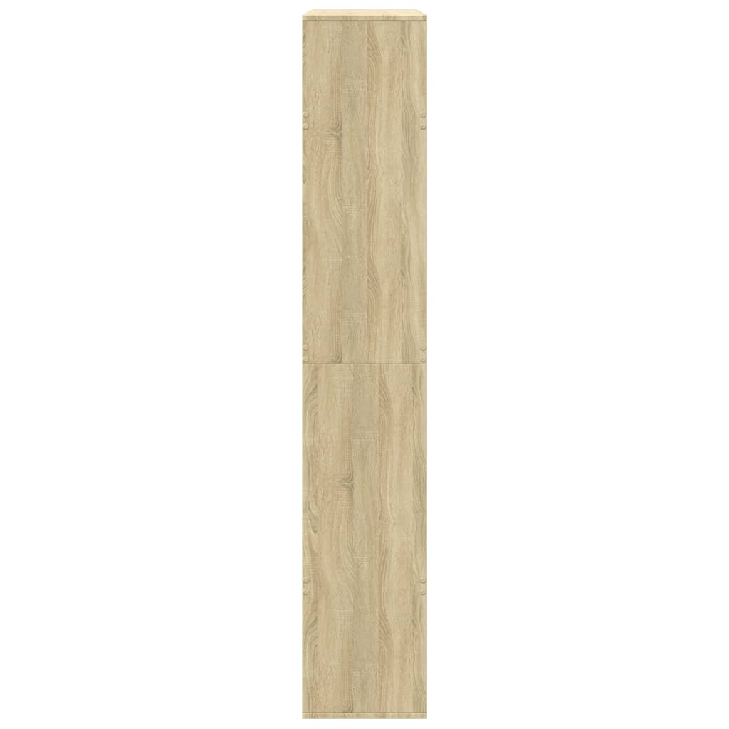 Room divider, sonom oak, 100x33x187.5 cm, processed wood