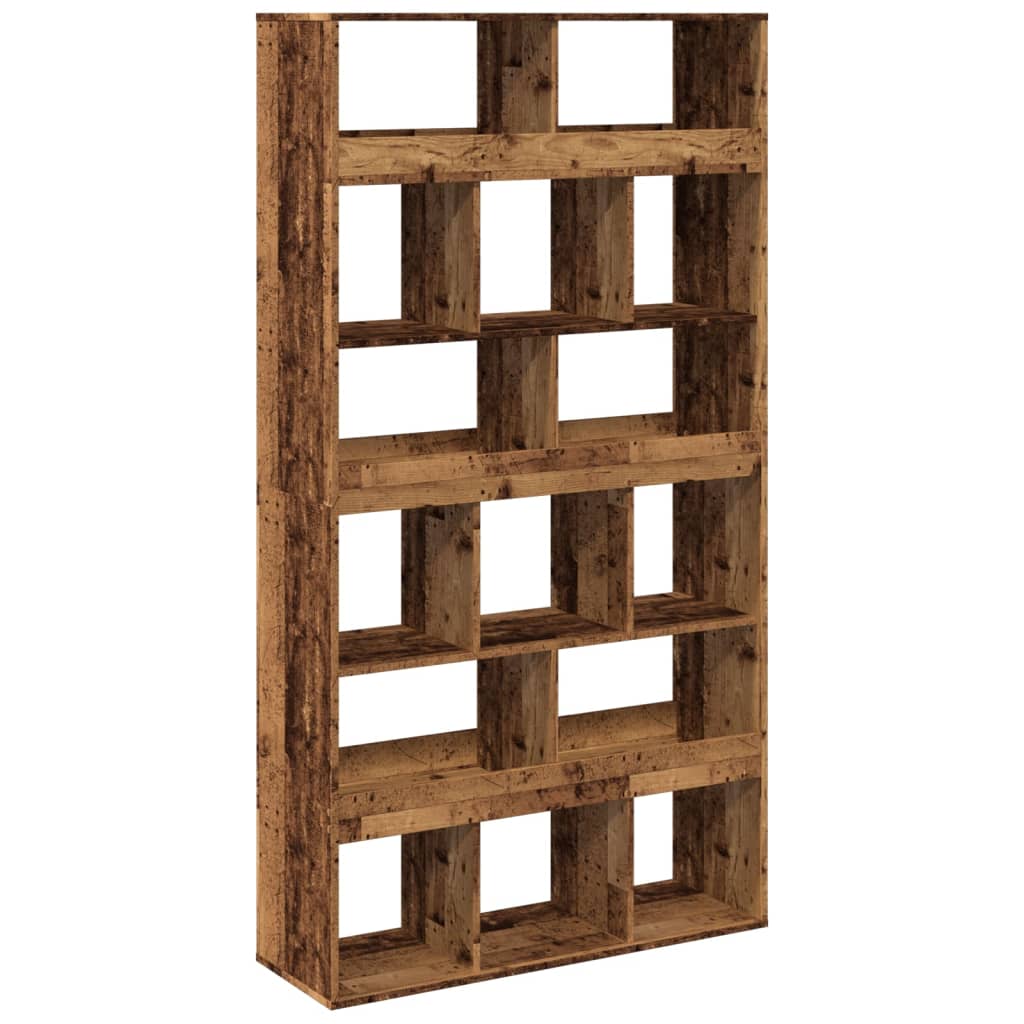 Old wood room divider, 100x33x187.5 cm, processed wood