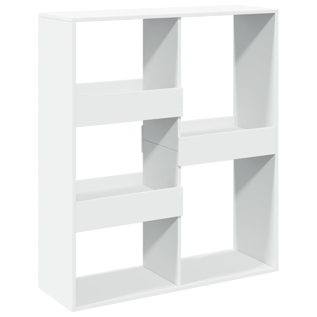 Room divider, white, 100x33x115 cm, processed wood