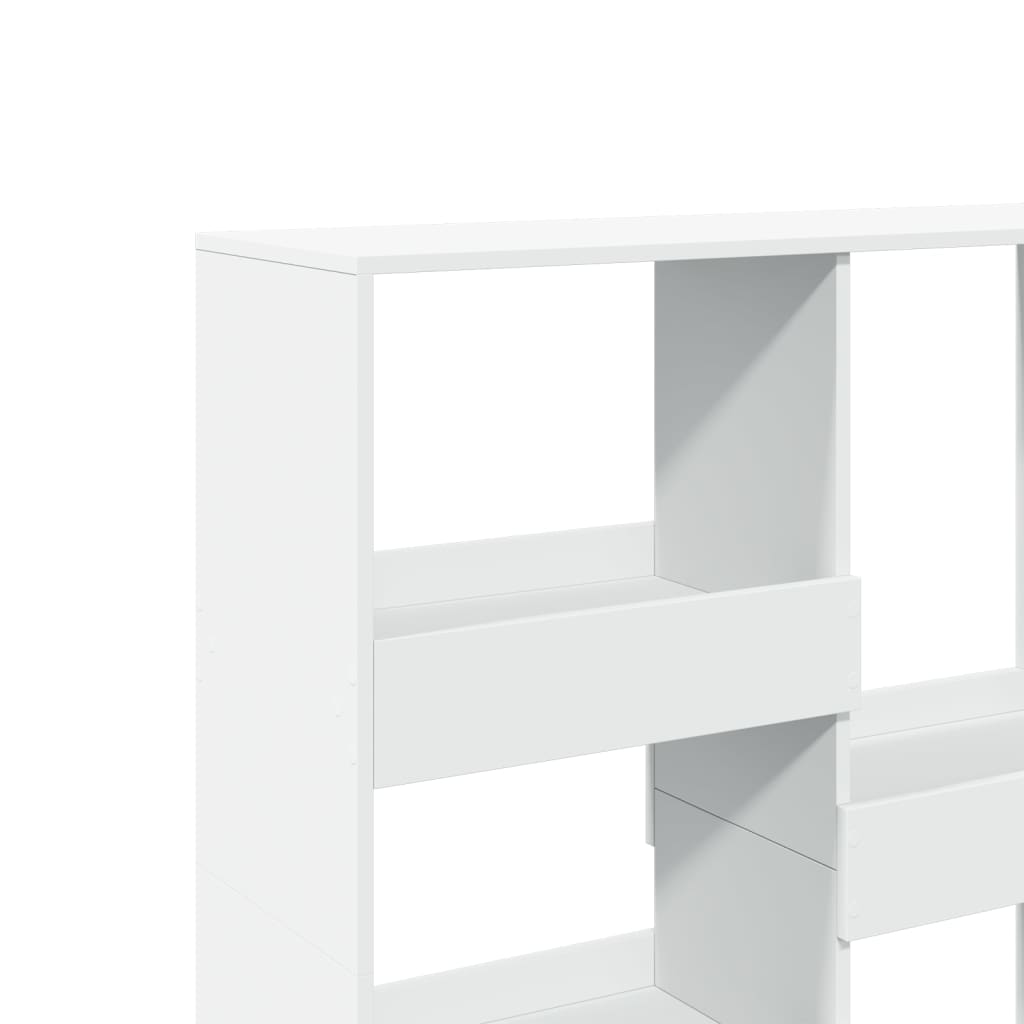 Room divider, white, 100x33x115 cm, processed wood