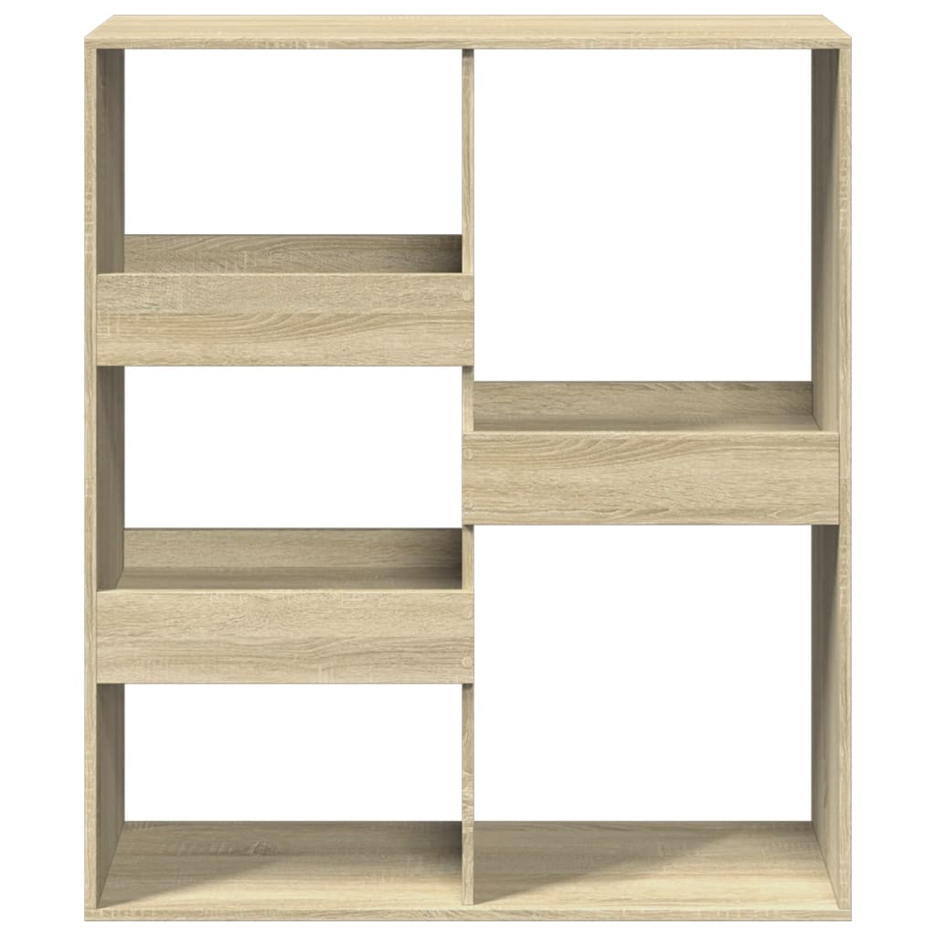 Room divider, sonoma oak, 100x33x155 cm, processed wood