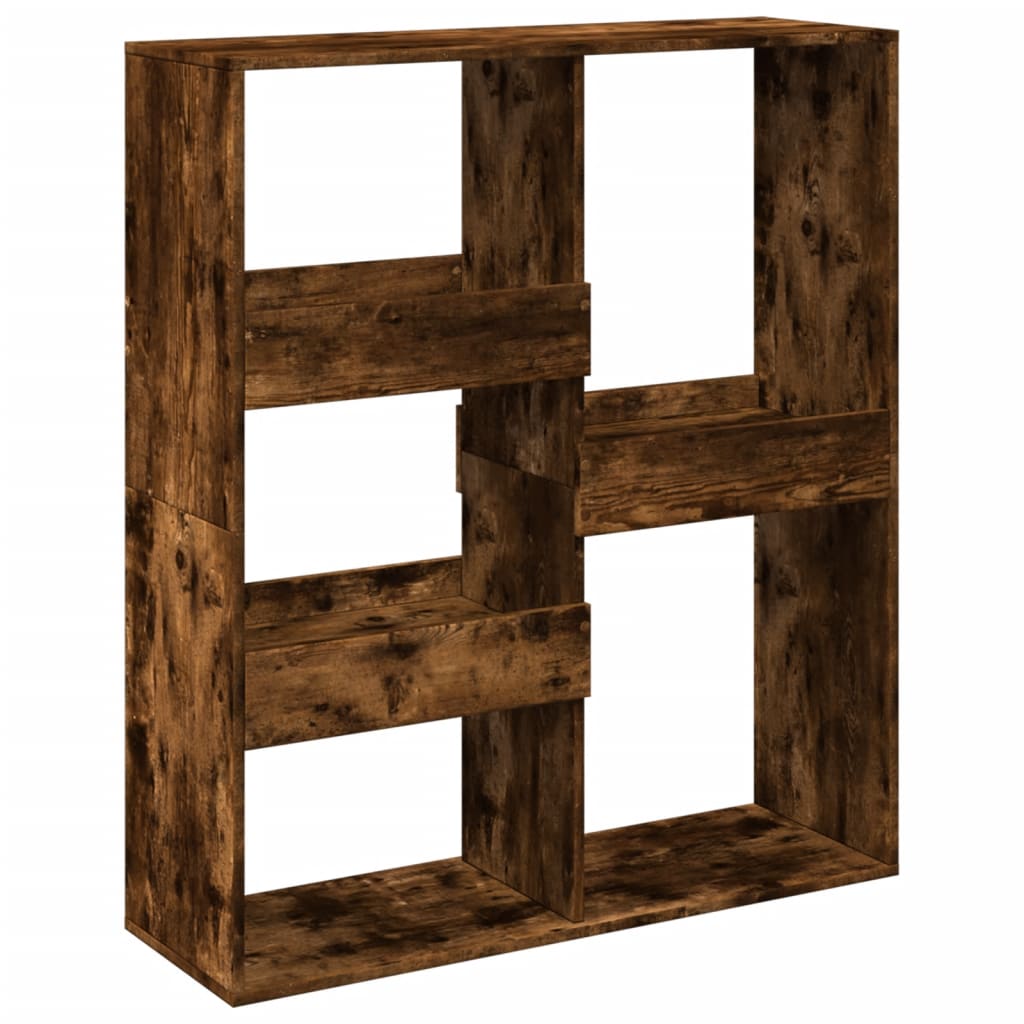 Room divider, smoky oak, 100x33x115 cm, processed wood