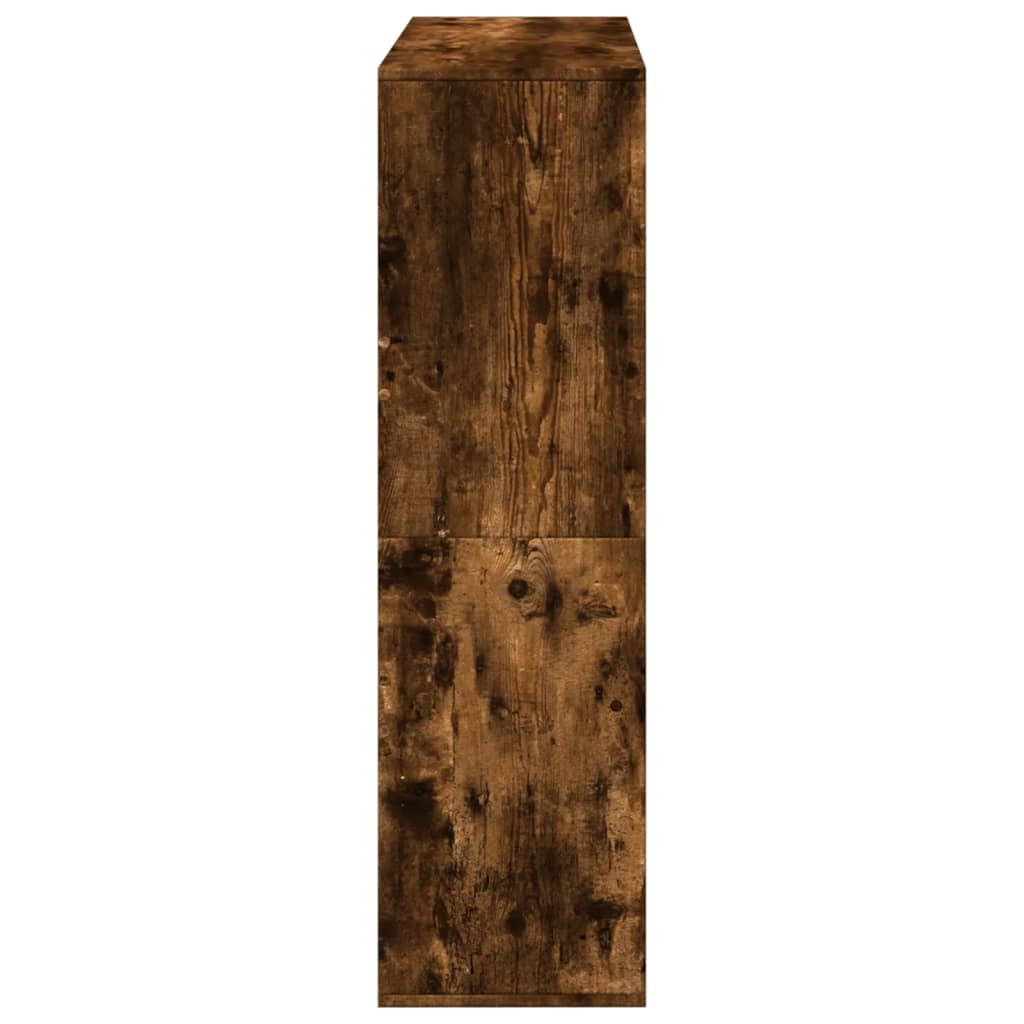 Room divider, smoky oak, 100x33x115 cm, processed wood