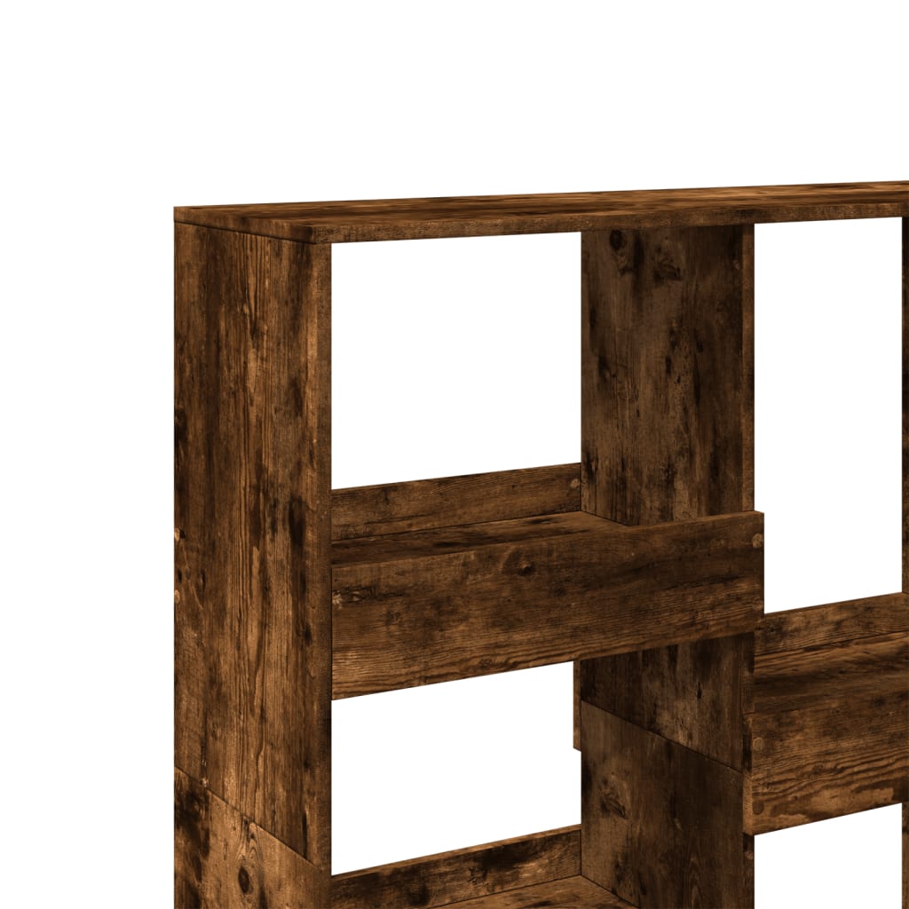 Room divider, smoky oak, 100x33x115 cm, processed wood