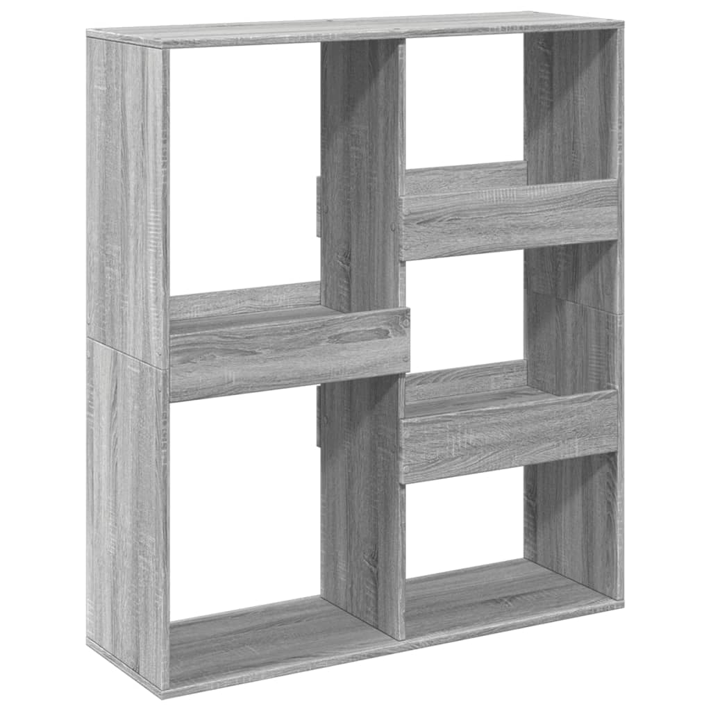 Room divider, sonoma grey, 100x33x115 cm, engineered wood