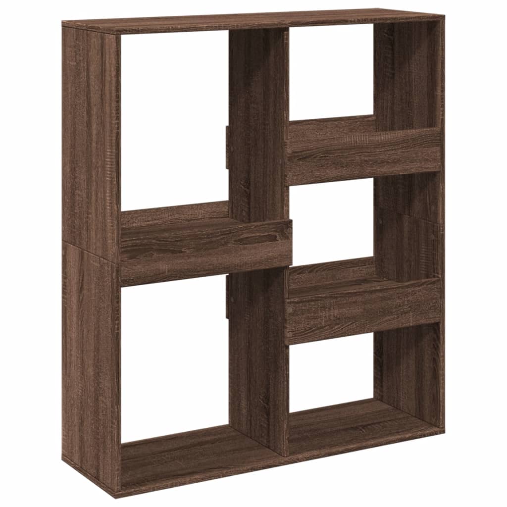 Room divider, brown oak, 100x33x115 cm, processed wood