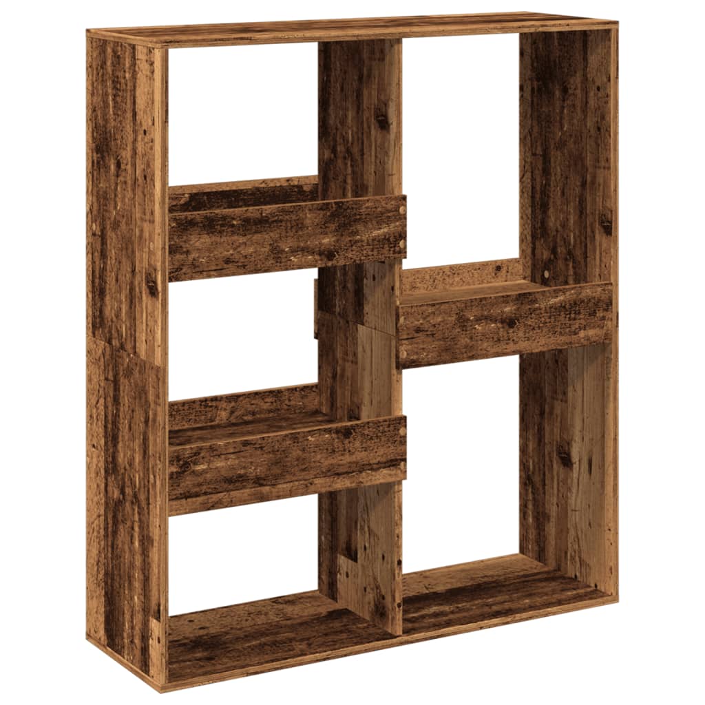 Room divider, old wood, 100x33x115 cm, processed wood