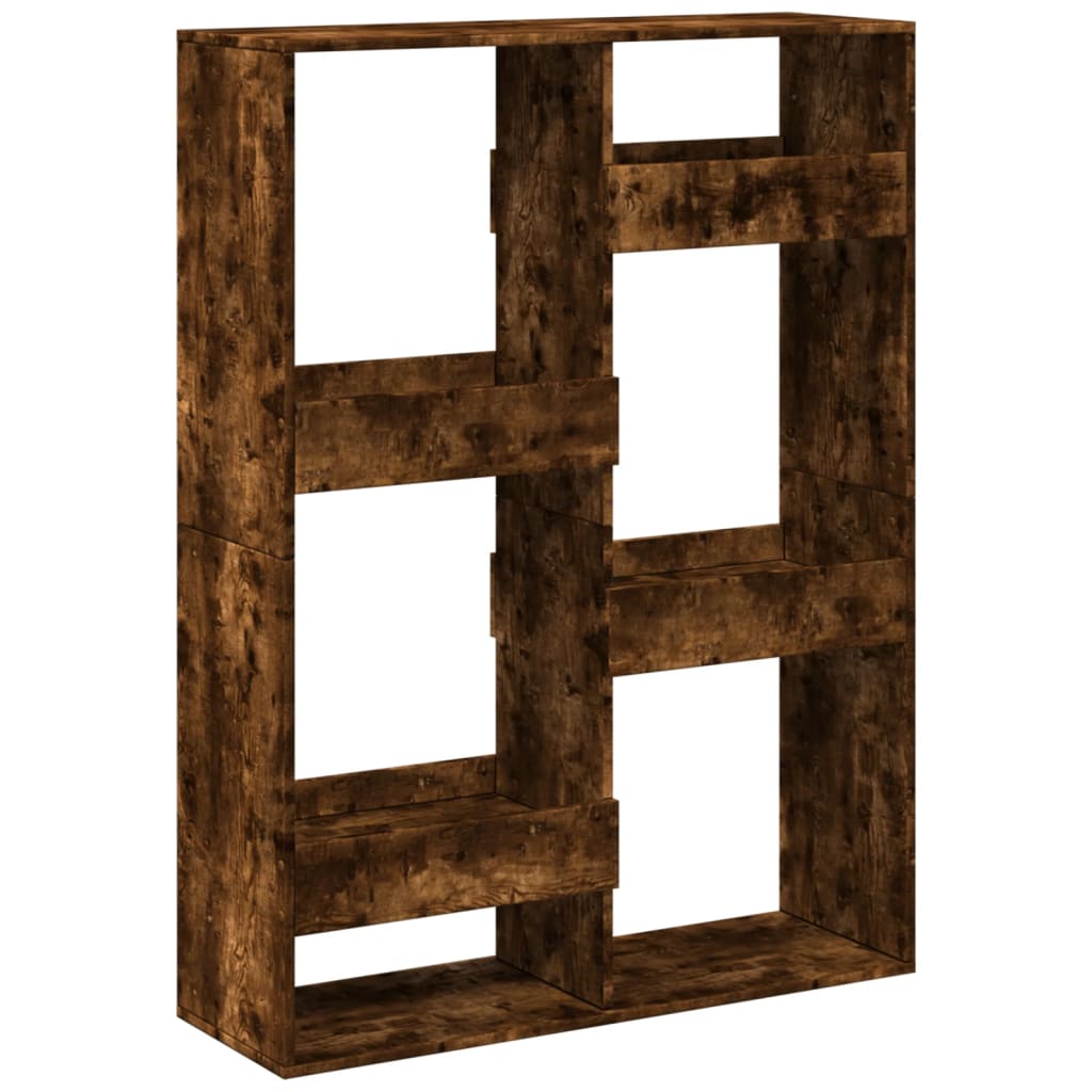 Room divider, smoky oak, 100x33x135 cm, processed wood