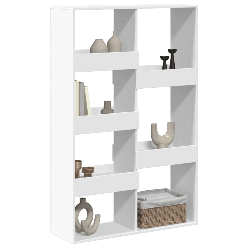 Room divider, white, 100x33x155.5 cm, processed wood