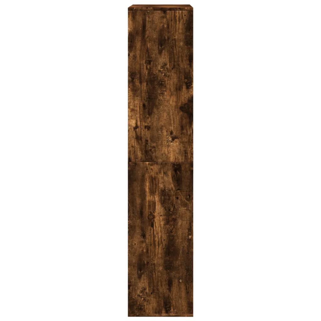 Smoked oak room divider 100x33x155.5 cm processed wood