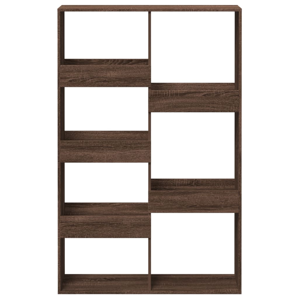 Room divider, brown oak, 100x33x155.5 cm, processed wood