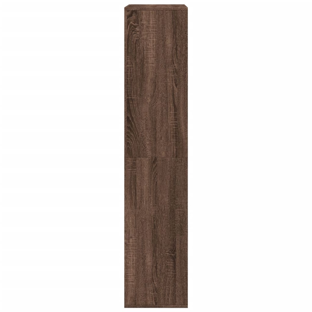 Room divider, brown oak, 100x33x155.5 cm, processed wood