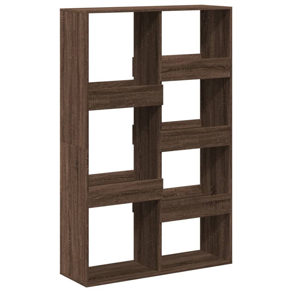 Room divider, brown oak, 100x33x155.5 cm, processed wood