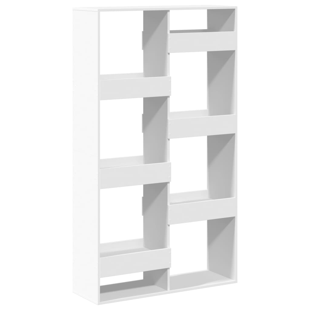 Room divider, white, 100x33x175 cm, processed wood