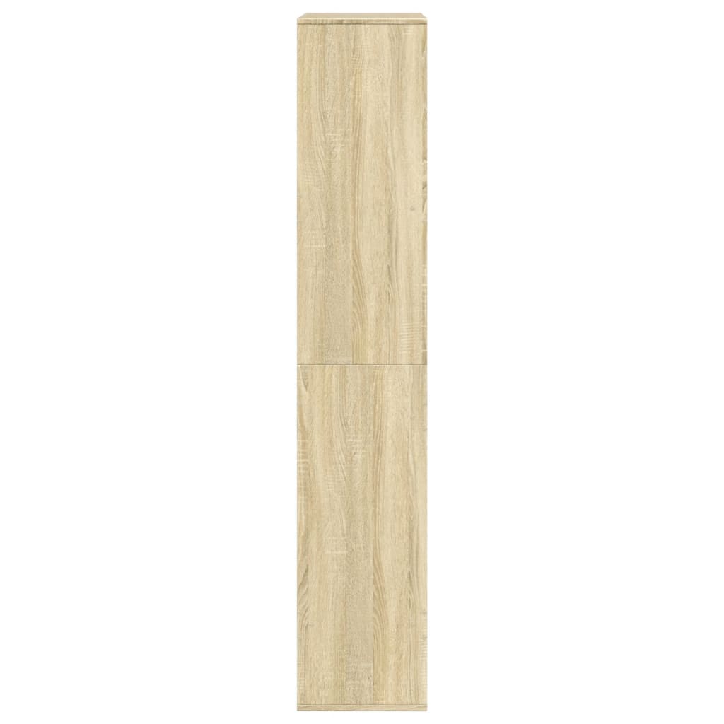 Room divider, sonoma oak, 100x33x175 cm, processed wood