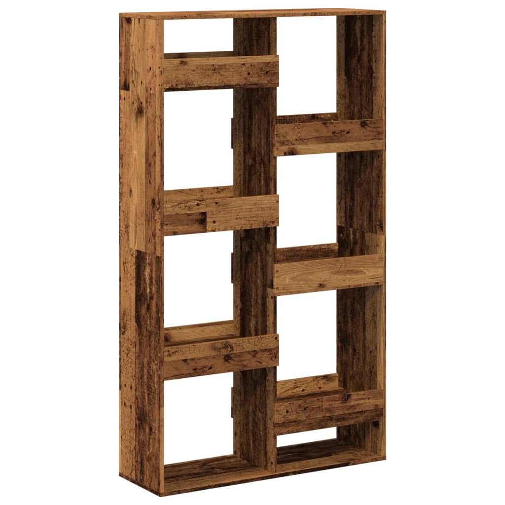 Room divider, old wood, 100x33x175 cm, processed wood