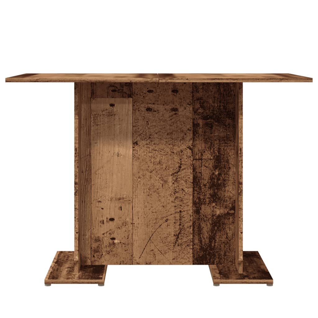 Kitchen table, old wood, 110x60x75 cm, processed wood