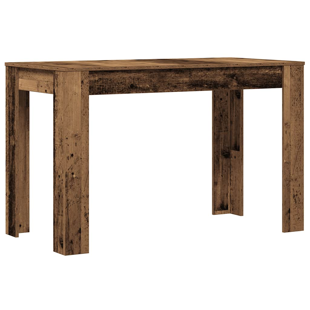 Kitchen table, old wood, 120 x 60 x 76 cm, chipboard