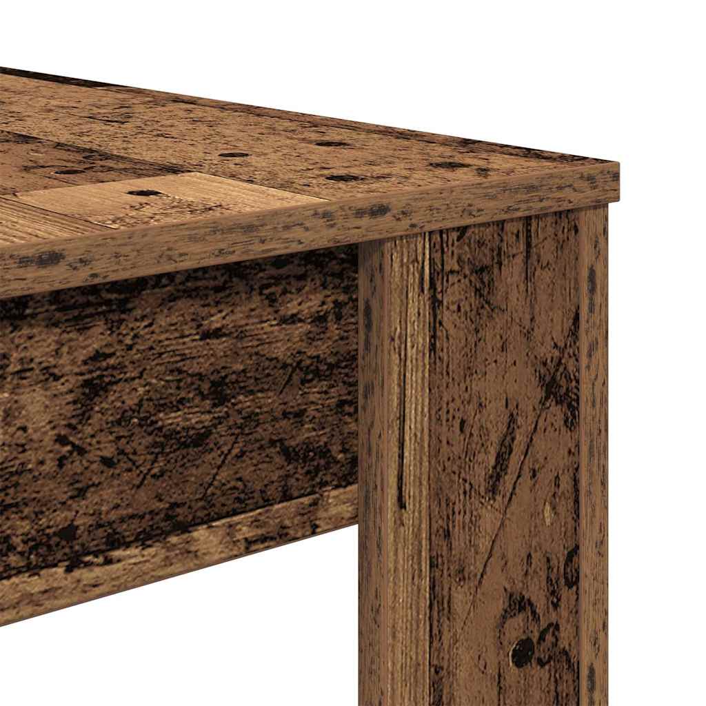 Kitchen table, old wood, 120 x 60 x 76 cm, chipboard