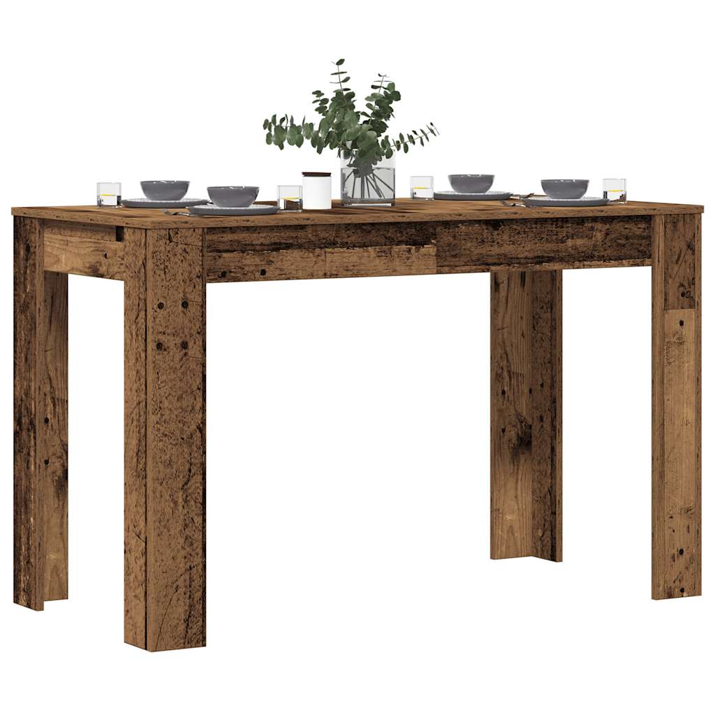 Kitchen table, old wood, 120 x 60 x 76 cm, chipboard