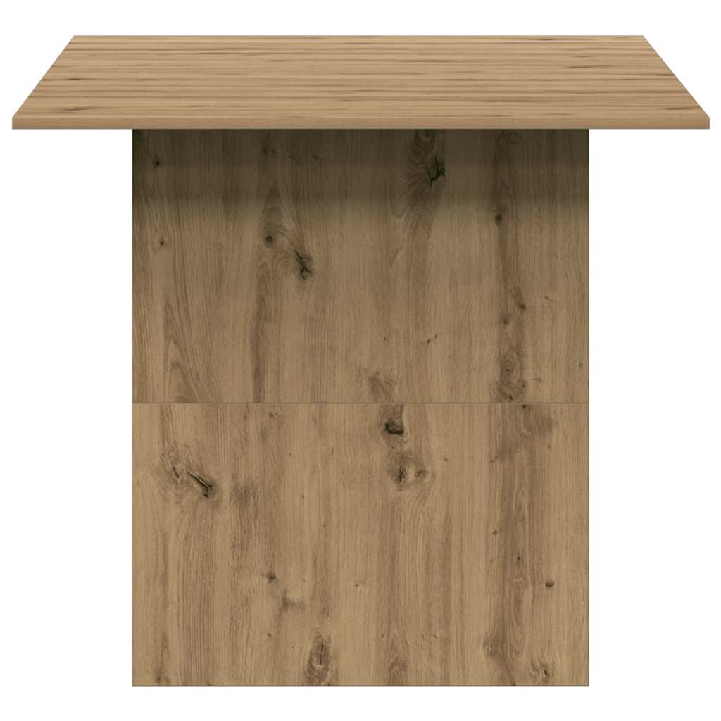 Kitchen table, Handcrafted oak 180x90x76 cm processed wood