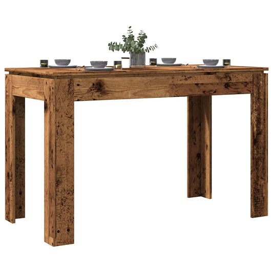 Kitchen table, old wood, 120 x 60 x 76 cm, chipboard