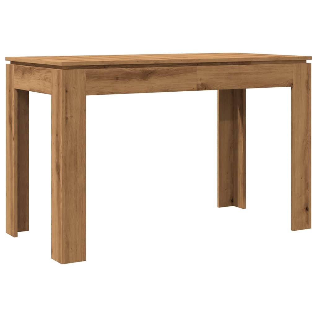 Kitchen table, Handcrafted oak 120x60x76 cm processed wood