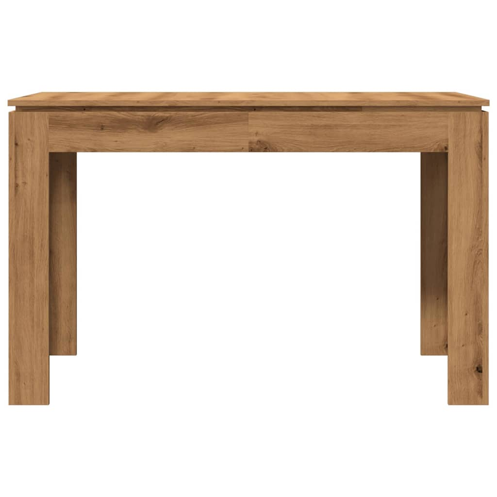 Kitchen table, Handcrafted oak 120x60x76 cm processed wood