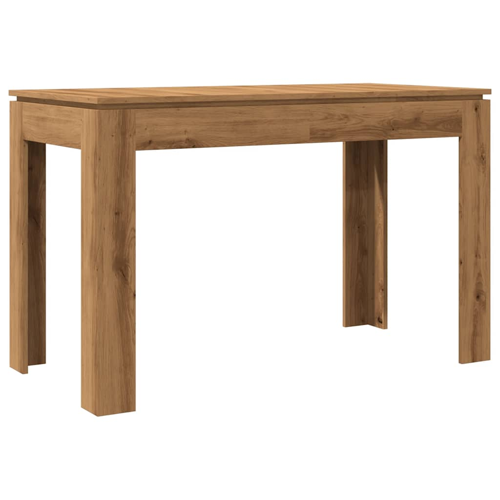 Kitchen table, Handcrafted oak 120x60x76 cm processed wood