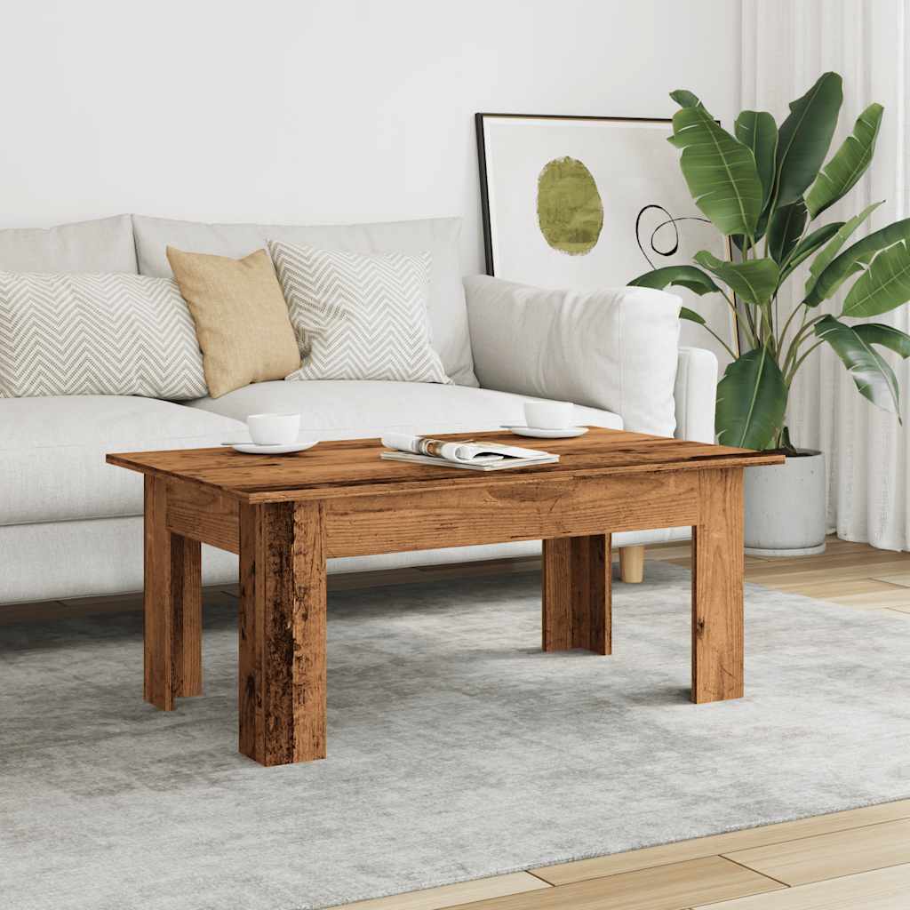 Coffee table, Old wood, 100 x 60 x 42 cm, Chipboard