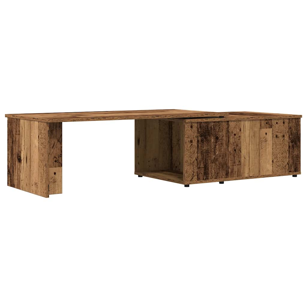 Coffee table, old wood, 150 x 50 x 35 cm, chipboard