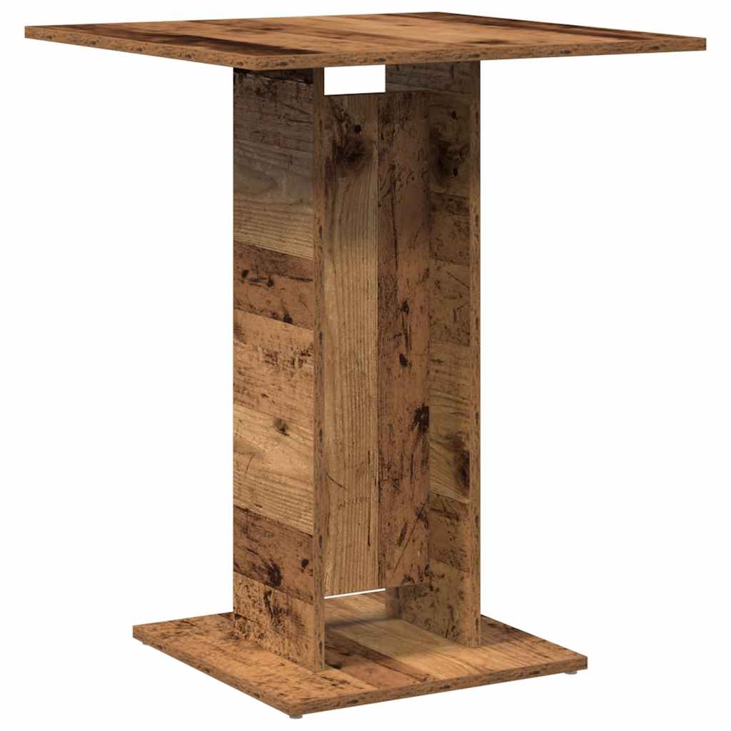 Bistro table, Old wood, 60 x 60 x 75 cm, Chipboard