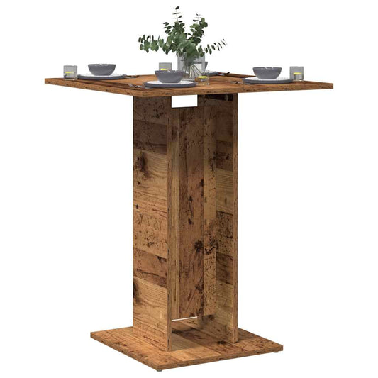 Bistro table, Old wood, 60 x 60 x 75 cm, Chipboard