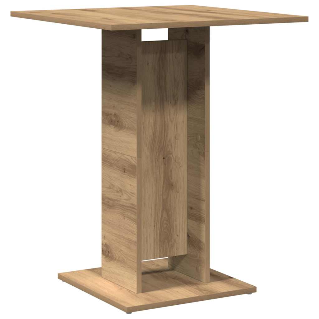 Bistro table, Artisanal oak, 60 x 60 x 75 cm, Chipboard