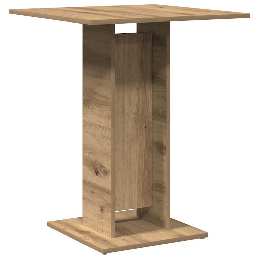 Bistro table, Artisanal oak, 60 x 60 x 75 cm, Chipboard