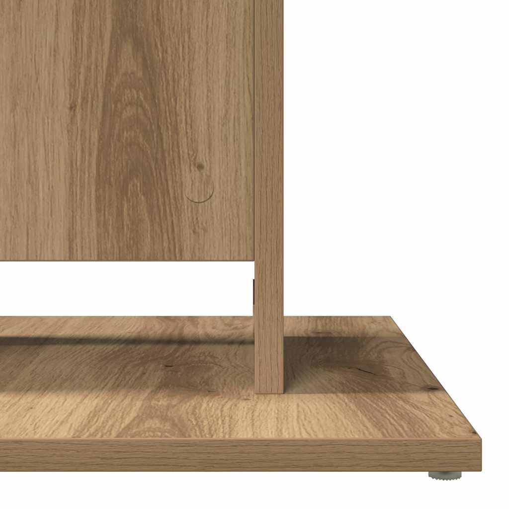 Bistro table, Artisanal oak, 60 x 60 x 75 cm, Chipboard