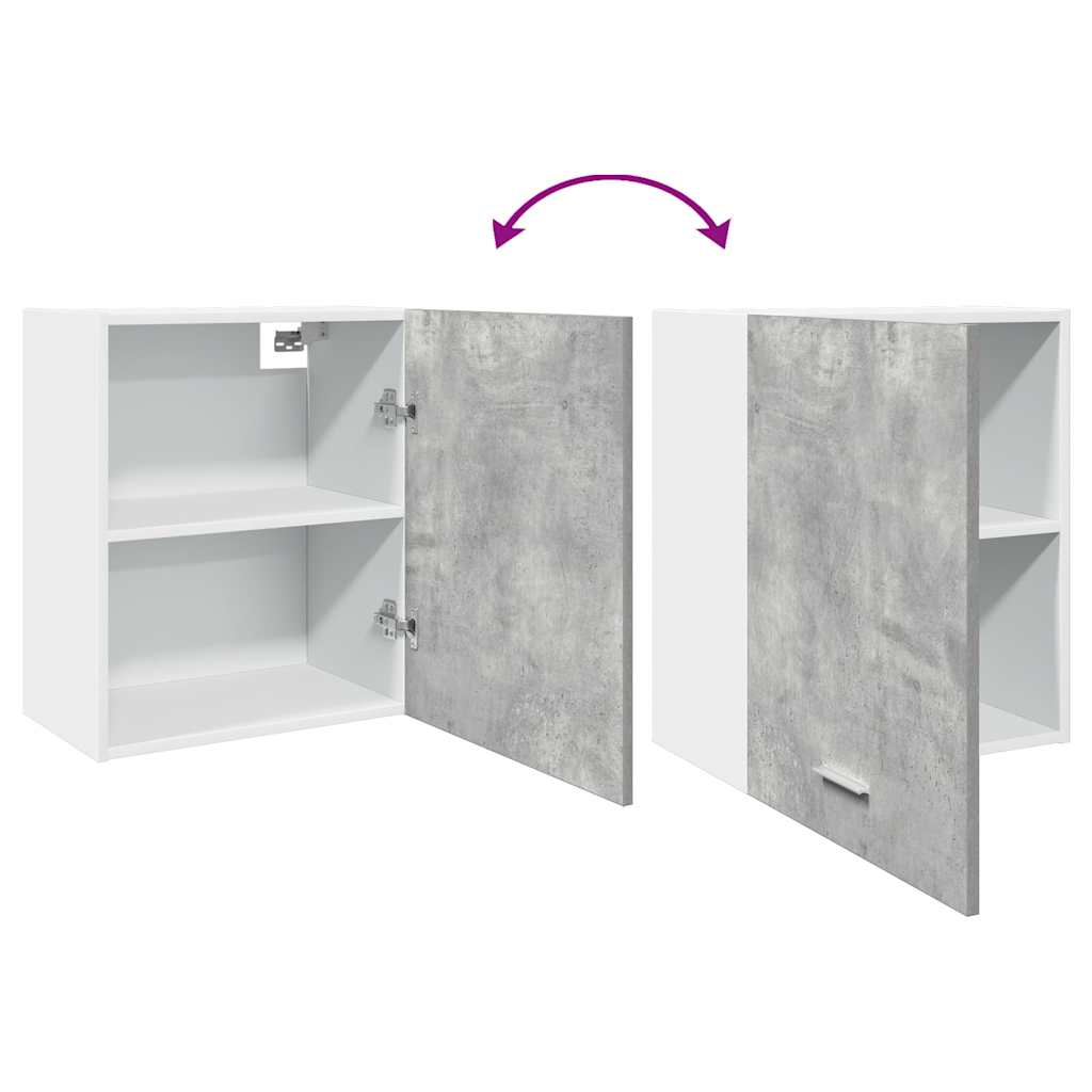 Wall cabinet, concrete grey, 50 x 31 x 60 cm, chipboard