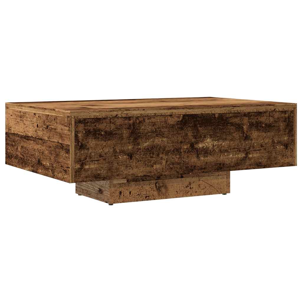 Coffee table, old wood, 85x55x31 cm, processed wood