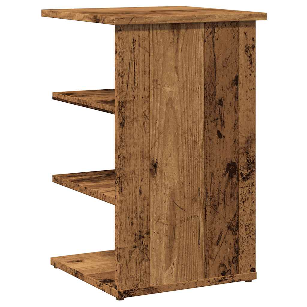 Cabinet, old wood, 35x35x55 cm, processed wood