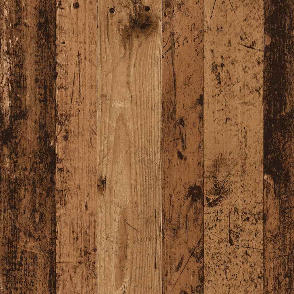 Cabinet, old wood, 35x35x55 cm, processed wood