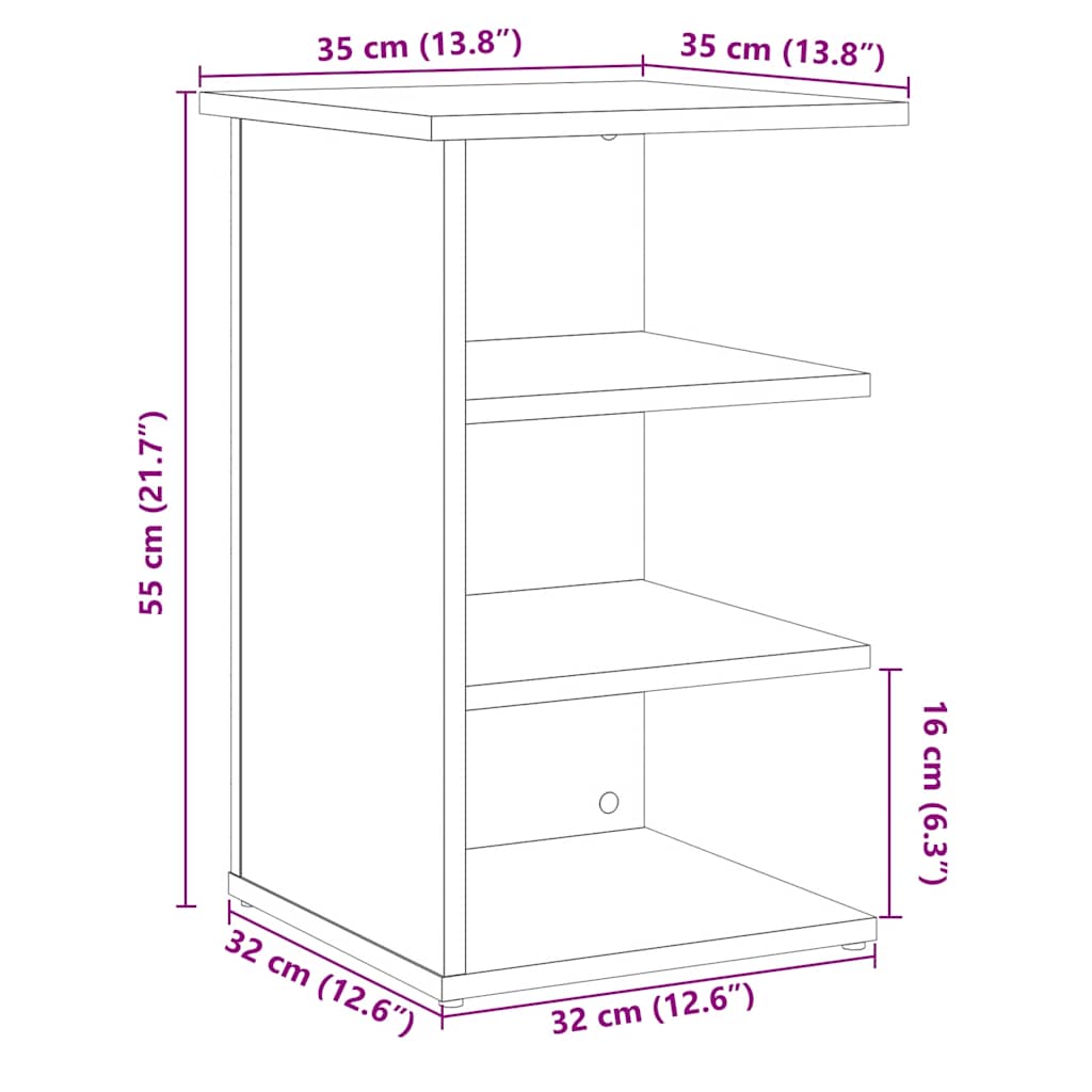 Dulap, lemn vechi, 35x35x55 cm, lemn prelucrat