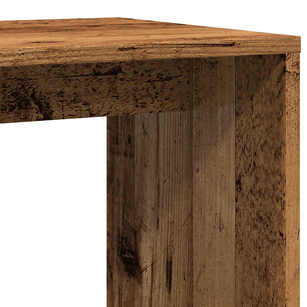 Side table, old wood, 59x36x38 cm, chipboard