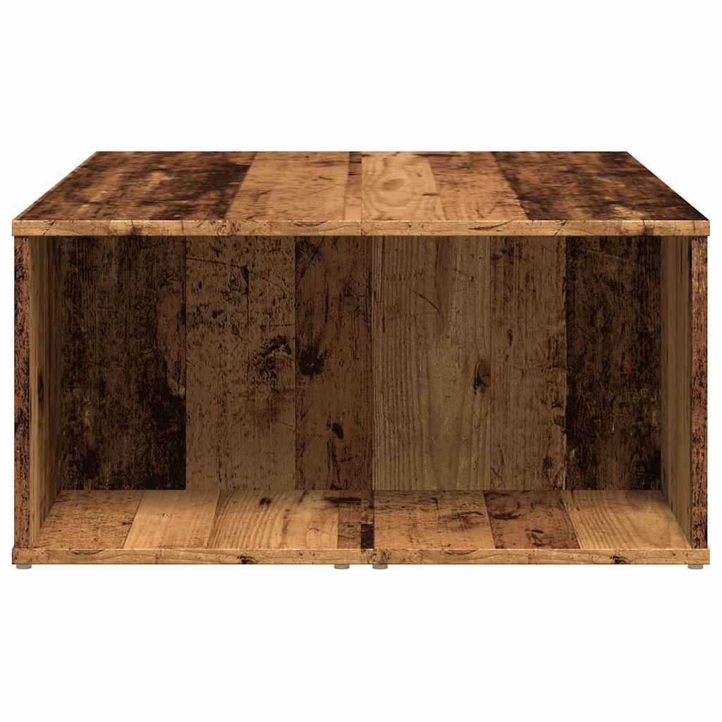 Coffee table, old wood, 90x67x33 cm, processed wood