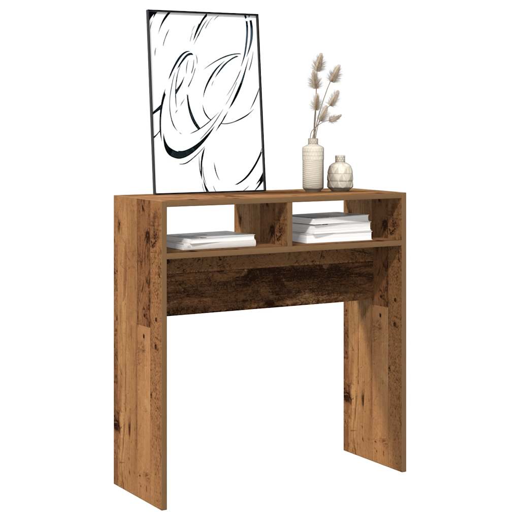 Console table, Old wood, 78x30x80 cm, Chipboard