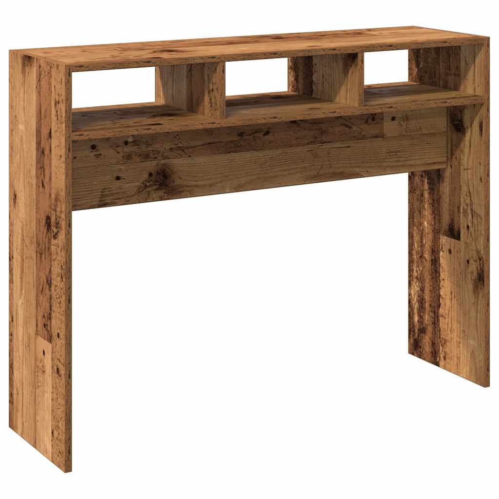 Console table, old wood, 105x30x80 cm, chipboard