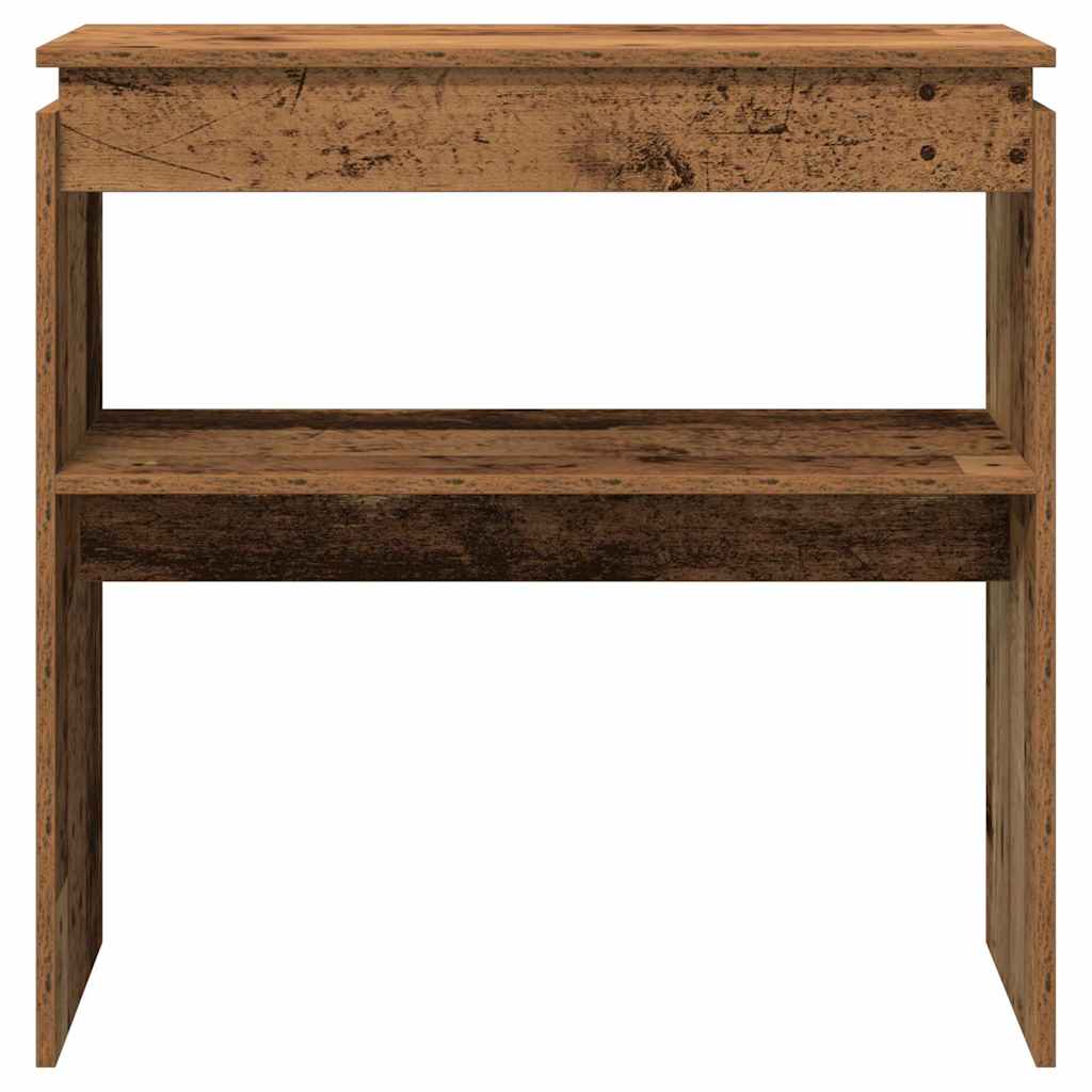 Console table, old wood, 80x30x80 cm, chipboard