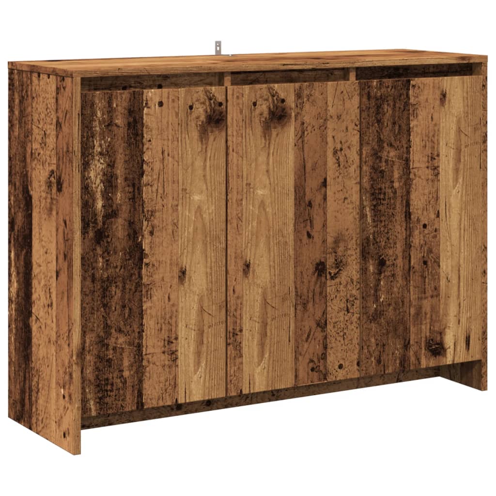 Sideboard, old wood, 102x33x75 cm, processed wood