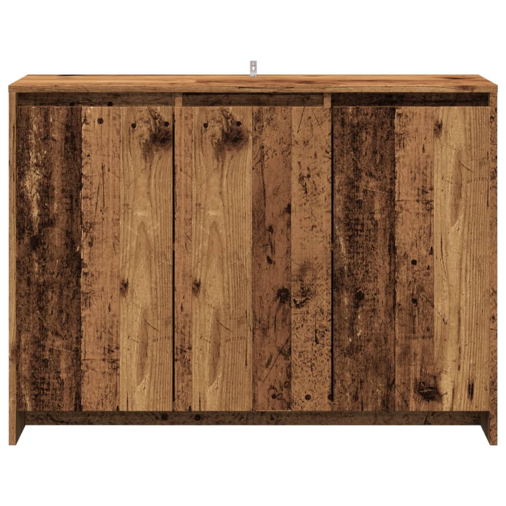 Sideboard, old wood, 102x33x75 cm, processed wood