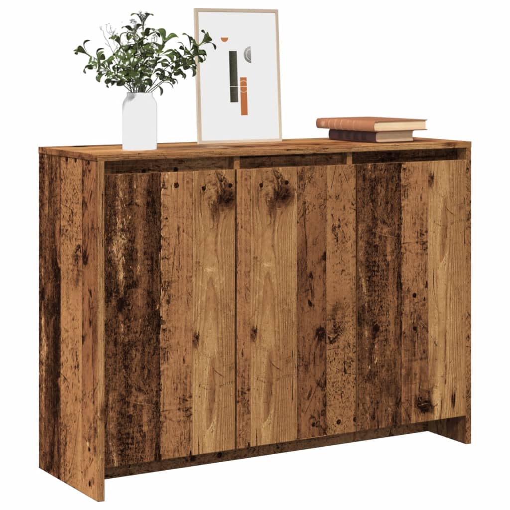 Sideboard, old wood, 102x33x75 cm, processed wood