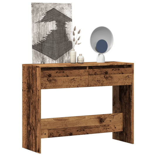 Console table, old wood, 100x35x76.5 cm, processed wood